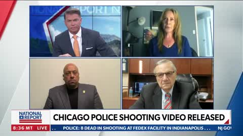 Retired NYPD Detective Angel Mayonset with Sheriff Joe Arpaio on NewsMax