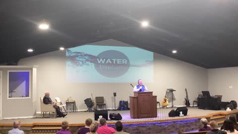 September 2, 2020, Water Baptism