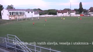 Prijateljska fudbalska utakmica FK Podrinje Mitrovica - FK Borac Radenković, veterani, 18.7.2022.