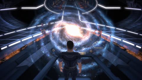 Commander Shepard Roaming Galaxy Map Mass Effect Mod Game-Play