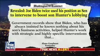 New Report Exposes Joe Biden Intervening In His Son's Business Deals Since 2007