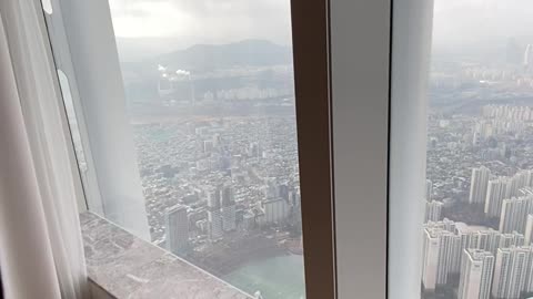 View from Signiel Hotel Seoul