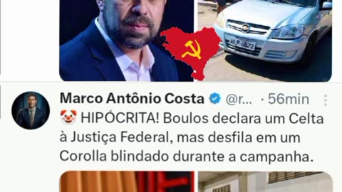 BOULOS O COMUNISTA INVASOR DE PROPRIEDADES,HIPÓCRITA !