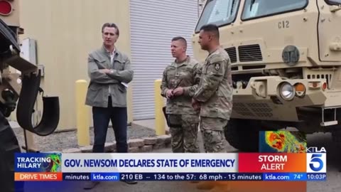 Governor Gavin Newsome Issues State of Emergency as Hurricane Hilary Approaches