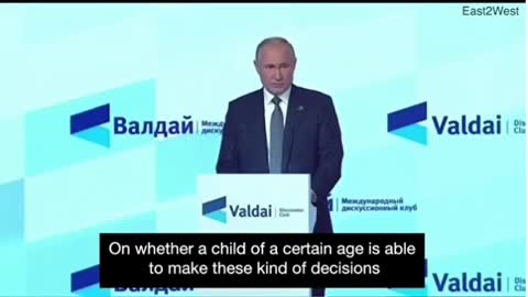 Putin slams woke LGBTQ lunacy in the west