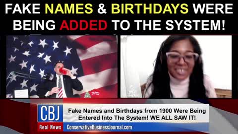 Fake Names and Birthdays Were Being ADDED To The System!