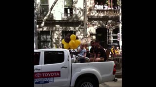 2013 Grand Final Parade, Hawthorn FC "Hawks" vs Fremantle FC