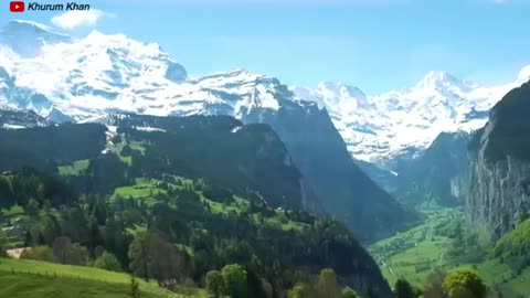 Hermoso paisaje en Suiza