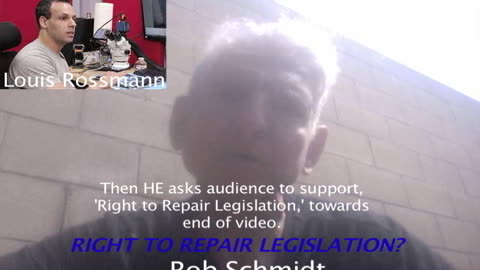 Why I Oppose, 'Right To Repair Legislation.'