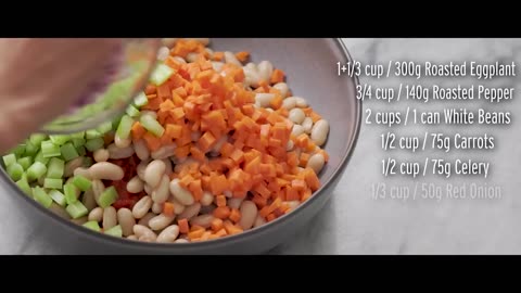 Roasted EGGPLANT _ BEANS NUTRITION BOWL _ HIGH PROTIEN Vegetarian and Vegan Meal Ideas