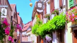 Ribeauvillé, Haut-Rhin, France.