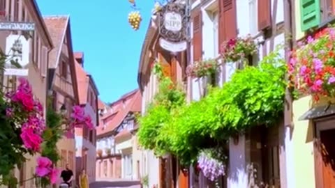 Ribeauvillé, Haut-Rhin, France.