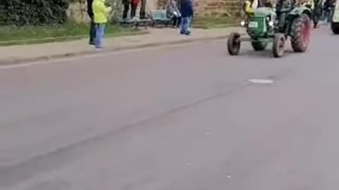 demonstrace traktory