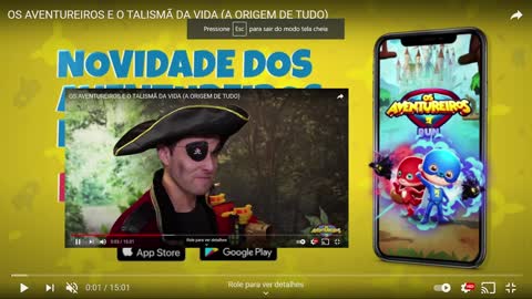 OS AVENTUREIROS EM: O TALISMÃ DA VIDA !!