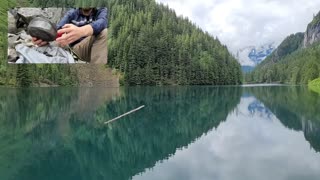 Hiking to Lindeman lake in Chilliwack BC | Giant rock slide