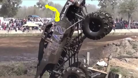 Extreme Off Road Monster Truck Crashes & Fails | Off Road Doodles Vehicle Mud Race