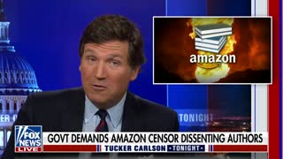 Tucker Carlson rips Amazon's modern-day book burning