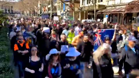 The People Strike Back: Streets Of Melbourne Flooded With Protesters