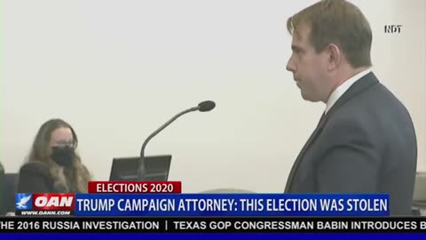 History, 2020 ELECTION, OANN reports on election fraud in Nevada