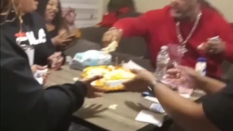 Birthday Cake Drop Sends Party Into Chaos