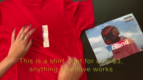 How To Put Pictures On TShirts Without Transfer Paper TUTORIAL