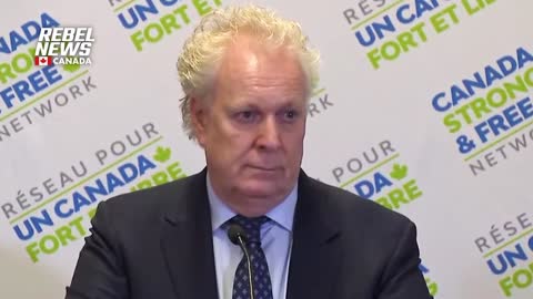 Jean Charest: "I don't think the WEF threatens Canada's sovereignty,"