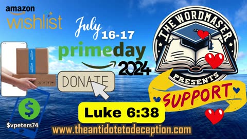 Amazon PRIME DAY DONATIONS ANNOUNCEMENT || RMG Media Ministry
