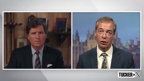 Ep. 35 Refugees running to the West during foreign wars. Tucker Carlson & Nigel Farage discuss