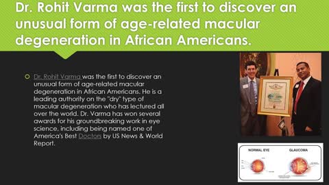 Dr. Rohit Varma a board-certified eye surgeon