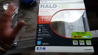 How to install a Halo LED Surface Mount Downlight