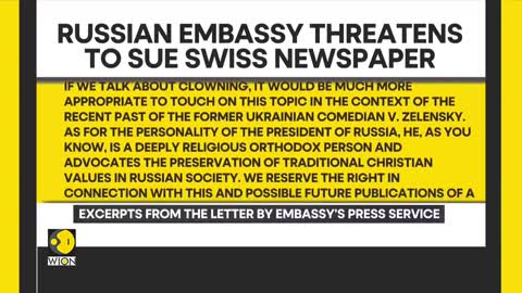 Russian embassy threatens Swiss newspaper for Putin clown meme