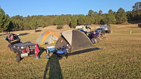 1 August Thursday morning Tilford Gulch Campground