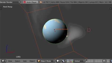 The Smoke On Copernican Globe | & And On Other Sim, I Show The OBSTACLE Impact On „Copernican” Smoke