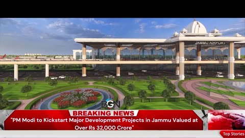 "PM Modi to Launch Rs 32,000 Crore Development Projects in Jammu"
