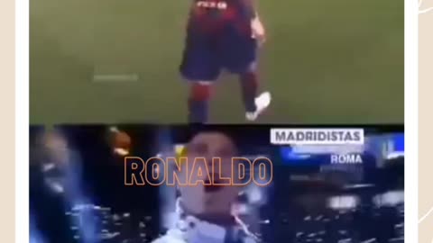 Ronaldo and Messi Entry Style