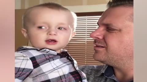 # Watch and laugh again # Cure the unhappy # Cute baby funny moments # (7)