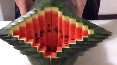 Watermelon Carving Tricks, Even Beginners Can Do It!