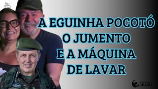 10.05.24 (MANHÃ) - A EGUINHA POCOTÓ O JUMENTO E A MÁQUINA DE LAVAR