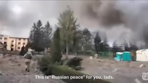 The moment of the Russian missile attack on the Yavoriv testing ground