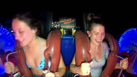 Amazing slingshot ride OMG №2 #slingshotride