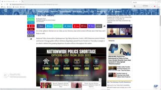 Nationwide Police Shortage