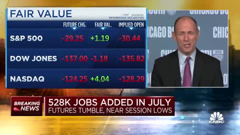 July's jobs report was a 'jaw-dropping' number, says economist Austan Goolsbee