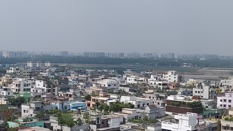 Aerial View of Dhaka