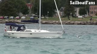 PAZZO Sailboat Light Cruise Under Bluewater Bridges In Sarnia