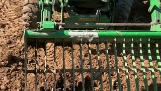 Earthwork around the cabin