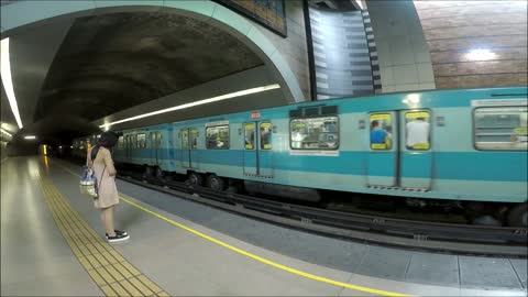 Metro Quinta Normal in Santiago, Chile