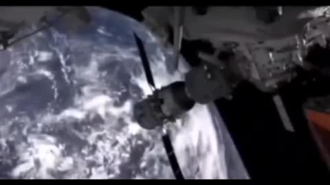 China's Space Station Shoots Down the Globe
