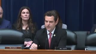 Matt Gaetz and Tony Bobulinski EXPOSED the Biden Crime Family today.