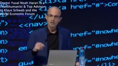Top Advisor to Klaus Schwab Great Reset’s transhumanism agenda, "Doctor" Yuval Noah Harari