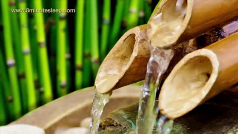 Bamboo water fountain video creates peaceful atmosphere for you to relax, meditate!